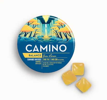 Camino - Camino-Yuzu Lemon-Balance-20 Gummies-100mg Main Image