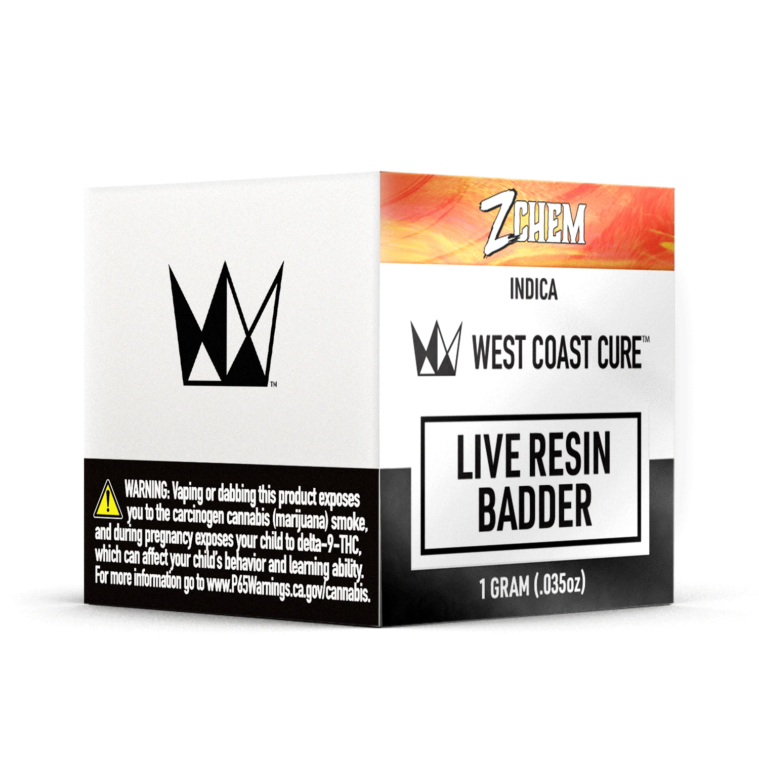West Coast Cure - WCC | Live Resin Badder | Z Chem | 1g Main Image