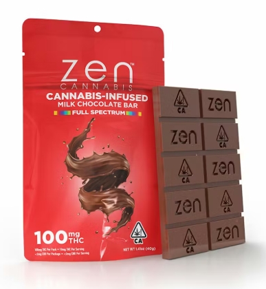 Edible - Milk Chocolate - 100MG