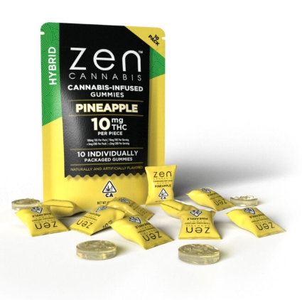 Edible - Pineapple - 10PK - 100MG