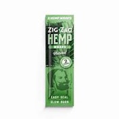  ZIG ZAG - Natural Hemp Blunt Wrap 2pk