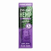 ZIG ZAG - OG Purp Hemp Blunt Wrap 2pk