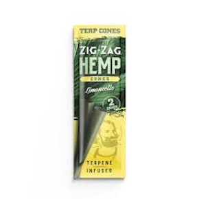 Zig Zag - Limoncello - Hemp Cones