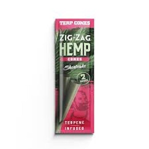 Zig Zag - Shortcake - Hemp Cones