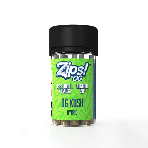 Zips - OG Kush 7 Pack Pre Roll - .5G (3.5G) Main Image