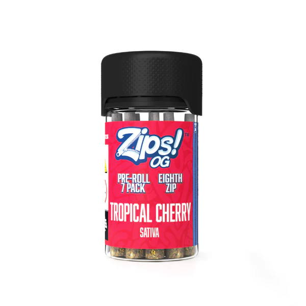 Zips - Trop Cherry 7 Pack Pre Roll - .5G (3.5G) Main Image