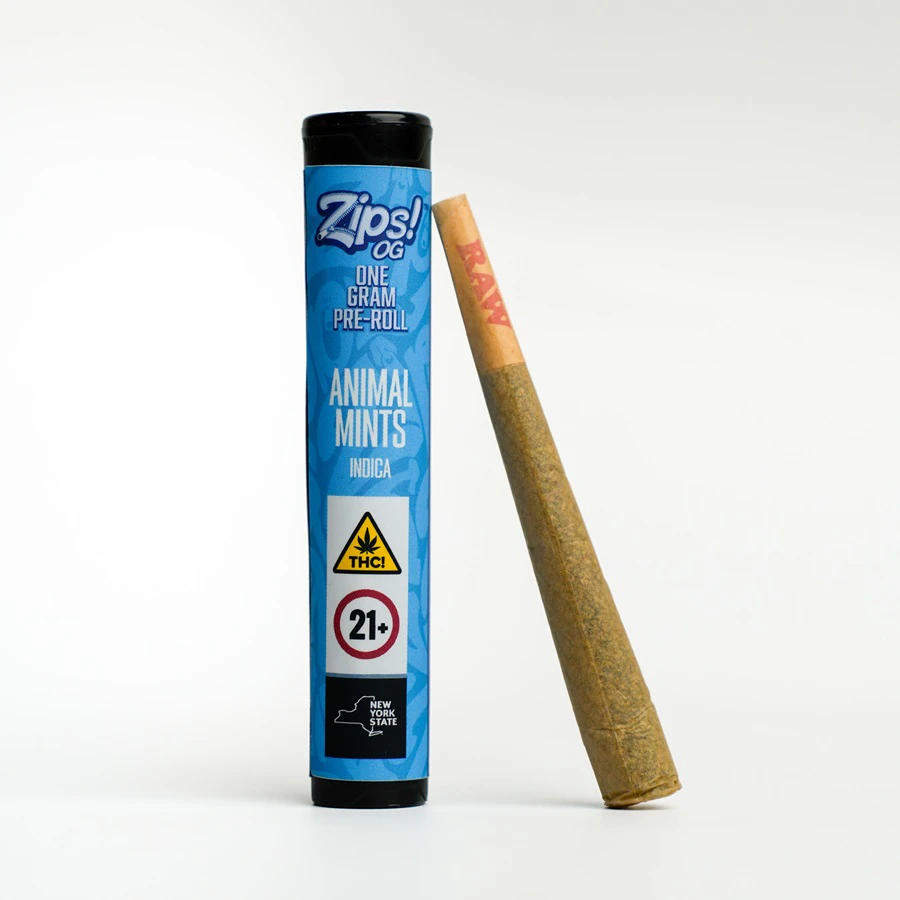 Zips - Animal Mints | Preroll | 1g | ZIPS Main Image