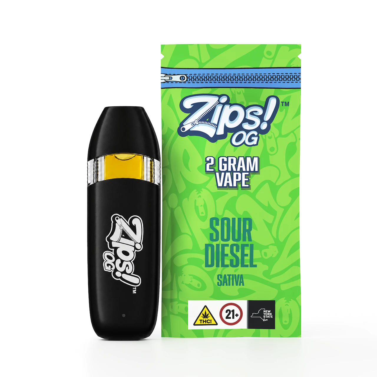 Zips - Zips | Sour Diesel | AIO | 2g Main Image