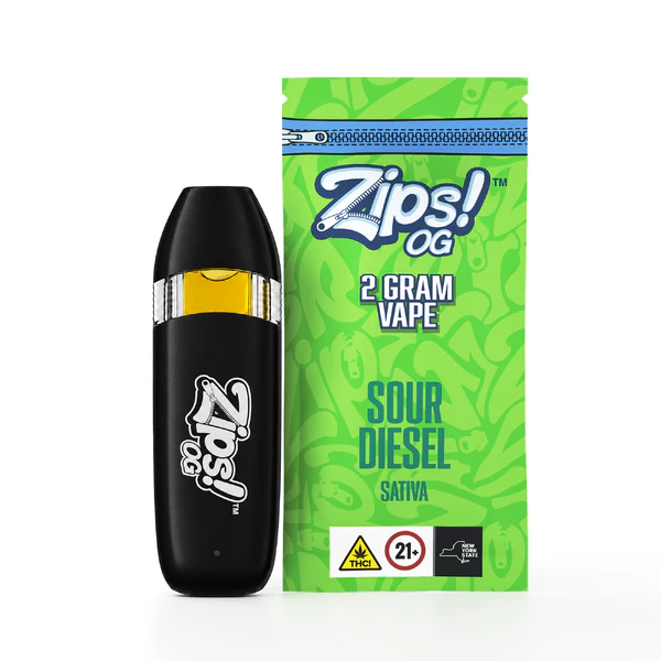 Zips - Sour Diesel 2G AIO Vape Main Image