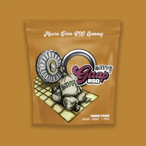 SAVVY - Savvy | 1pk Guap Gummy | RSO Tangie Crush | 100mg