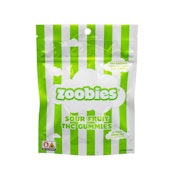 Zoobies | Sour Fruit Gummies | 10pk/100mg