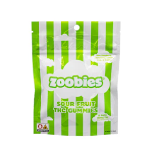 ZOOBIES - Zoobies | Sour Fruit Gummies | 10pk/100mg