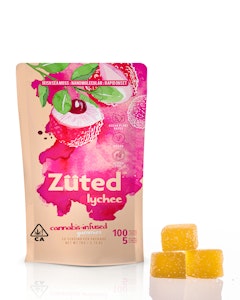 ZUTED - Lychee | Zuted | 100mg THC | Liquid Diamond Infused