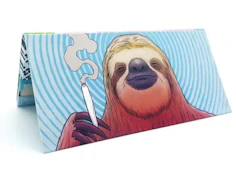 King Size "Samuel The Sloth" Slim Papers + Tips by Tim Molloy 32pk