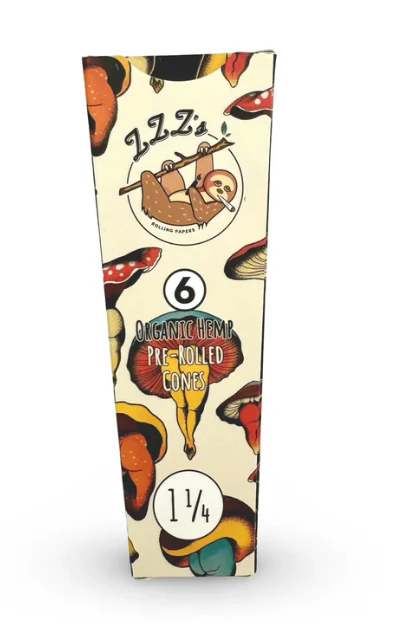 ZZZ'S - 1 1/4 "Shroom Booties" Cones by Ceci Granata 6pk Main Image