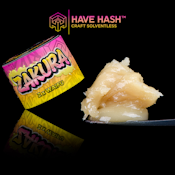 HAVE HASH - Cold Cure Rosin - Zakura - T2 - Concentrates - 2.0g