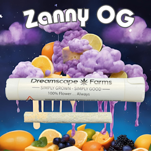 DREAMSCAPE FARMS - Dreamscape Farms | Zanny OG | Pre Roll | 1g [I]