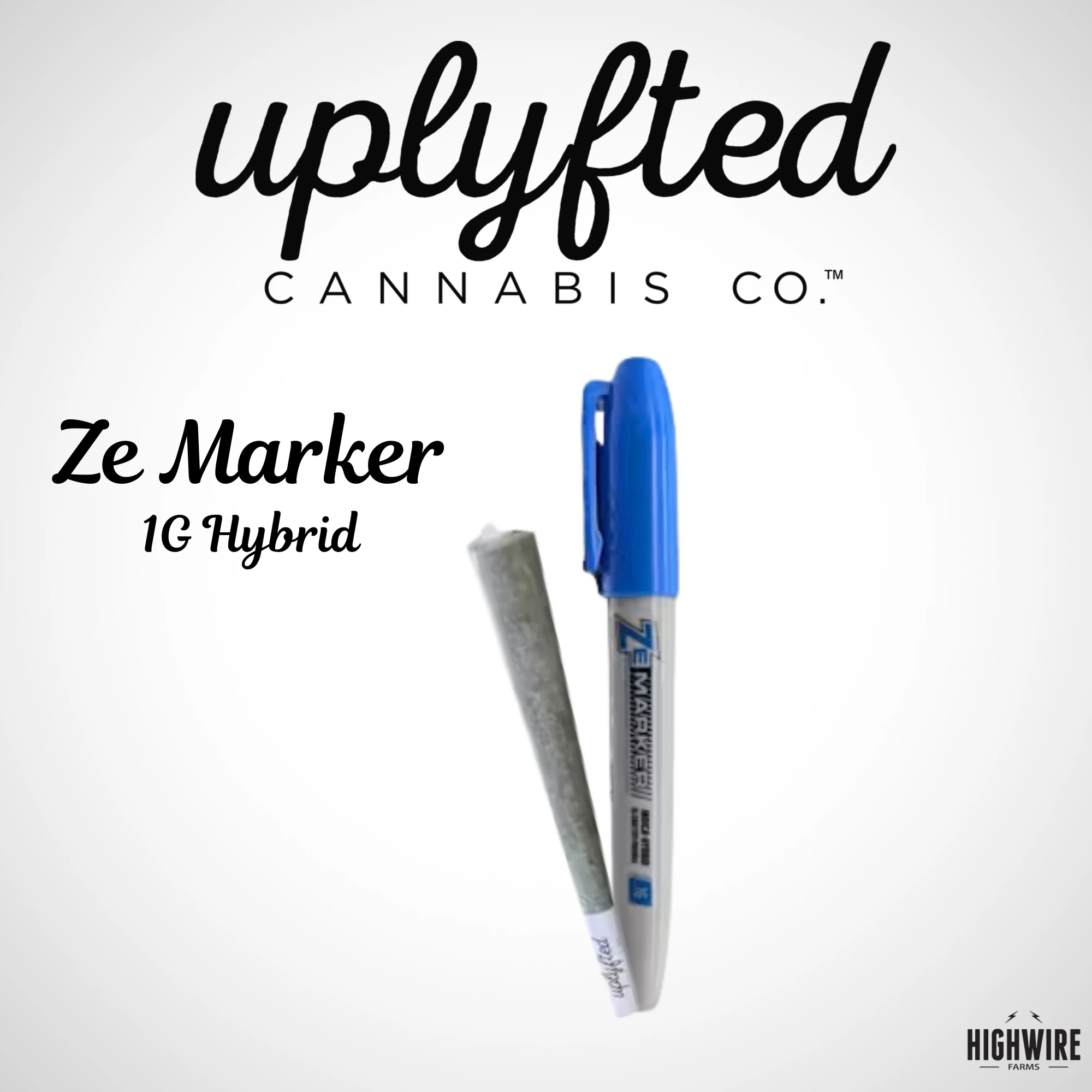 UPLYFTED CANNABIS - Uplyfted Ze Marker Preroll 1g Main Image
