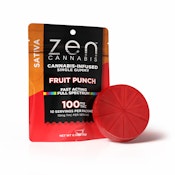 Zen Single | Fruit Punch (Sativa) Gummy 100mg