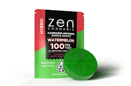 Zen Single | Watermelon (Hybrid) Gummy 100mg