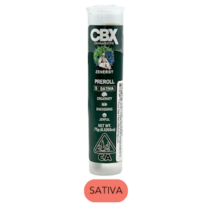 CANNABIOTIX - CBX - Znergy - Preroll - 0.75g