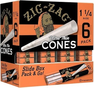 Accessory - Zig Zag Cones 1 1/4 size 6pk
