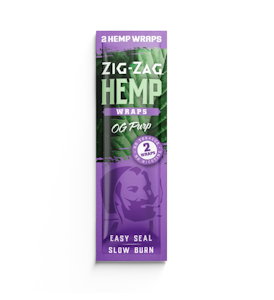 Zig Zag - OG Purp Zig Zag, Blunt Wraps, 2pk