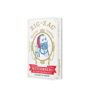 ZIG ZAG - Zig Zag Kut Corners 1" "Slow Burning" Rolling Papers