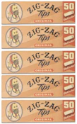 Zig Zag Unbleached Tips 50pk PD