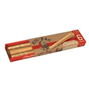 ZIG-ZAG: Unbleached 1 1/4" Cones - 6pk