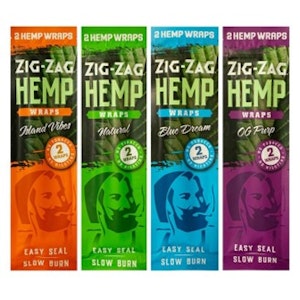 ZIG ZAG - ZIG-ZAG Georgia Fields 2pk Natural Infused Hemp Wraps
