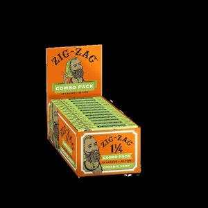 ZIG ZAG - Zig Zag Combo Pack | Organic Hemp 1 1/4