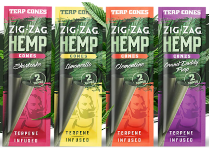 Wyn - Zig-Zag "Clementine" Terp Cones 2pk
