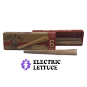 Zig-Zag 1 1/4" 6pk Cones