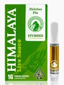 Himalaya 1g Zkittlez Pie Live Sauce Cartridge