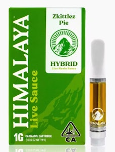 HIMALAYA - Himalaya 1g Zkittlez Pie Live Sauce Cartridge