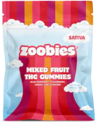 Mixed Fruit THC Gummies (Sativa) 10pk 100mg