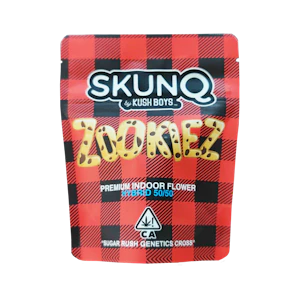 Skunq by Kush Boys - Zookies (H) 32.46% THC | Kush Boys | 3.5g Indoor