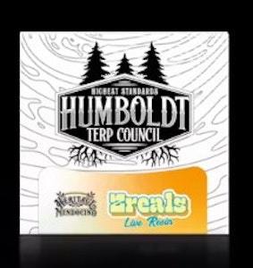 HUMBOLDT TERP COUNCIL - SALE Humboldt Terp Council 1g Zreals Live Resin