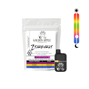 Golden Apple Cannabis Co. - Ztarburzt Liquid Diamonds All-In-One Vaporizer 1g