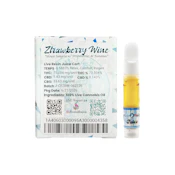 ColdFire x Booney Acres Ztrawberry Wine Live Resin Juice Cartridge 1.0g