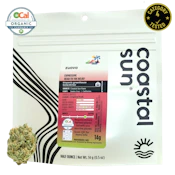 Zuava (S) | 14g Mylar Greenhouse Flower | Coastal Sun