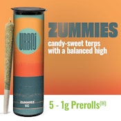 Zummies 5pk/5g Prerolls