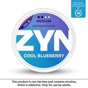 ZYN - Cool Blueberry - Medium - 6MG