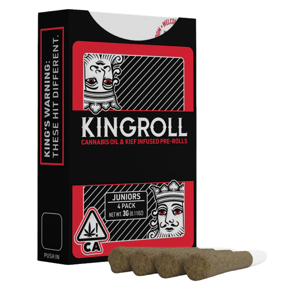 Kingroll - Dealers Choice Variety Mix #9 (I) | .75g 4pk Infused Prerolls | Kingroll Main Image