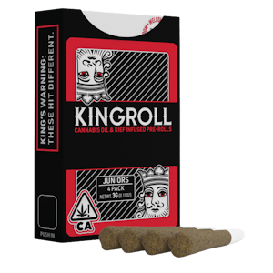 KING ROLL - King Louis XIII x Queen Z (I) | .75g 4pk Kingroll Jr Preroll | Kingroll