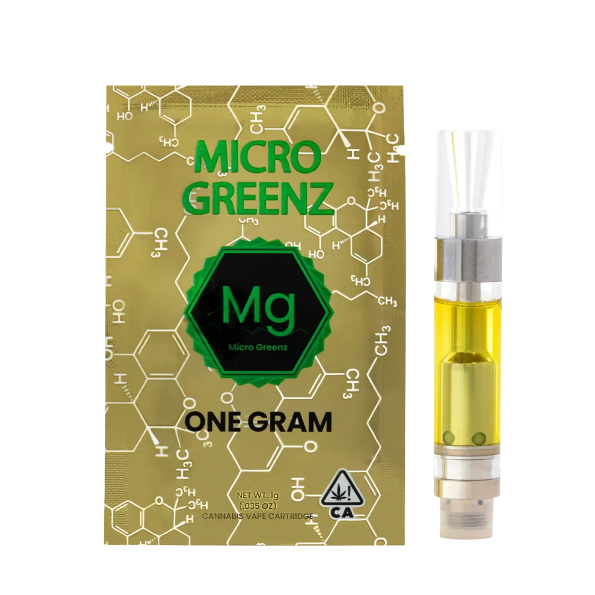 Micro Greenz - Micro Greenz - Cartridge - Distillate - Pineapple Express - 1g Main Image