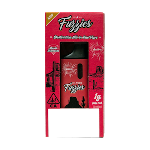 Fuzzies - Orange Haze (S) | 1g Liquid Diamonds AIO Vape | Fuzzies