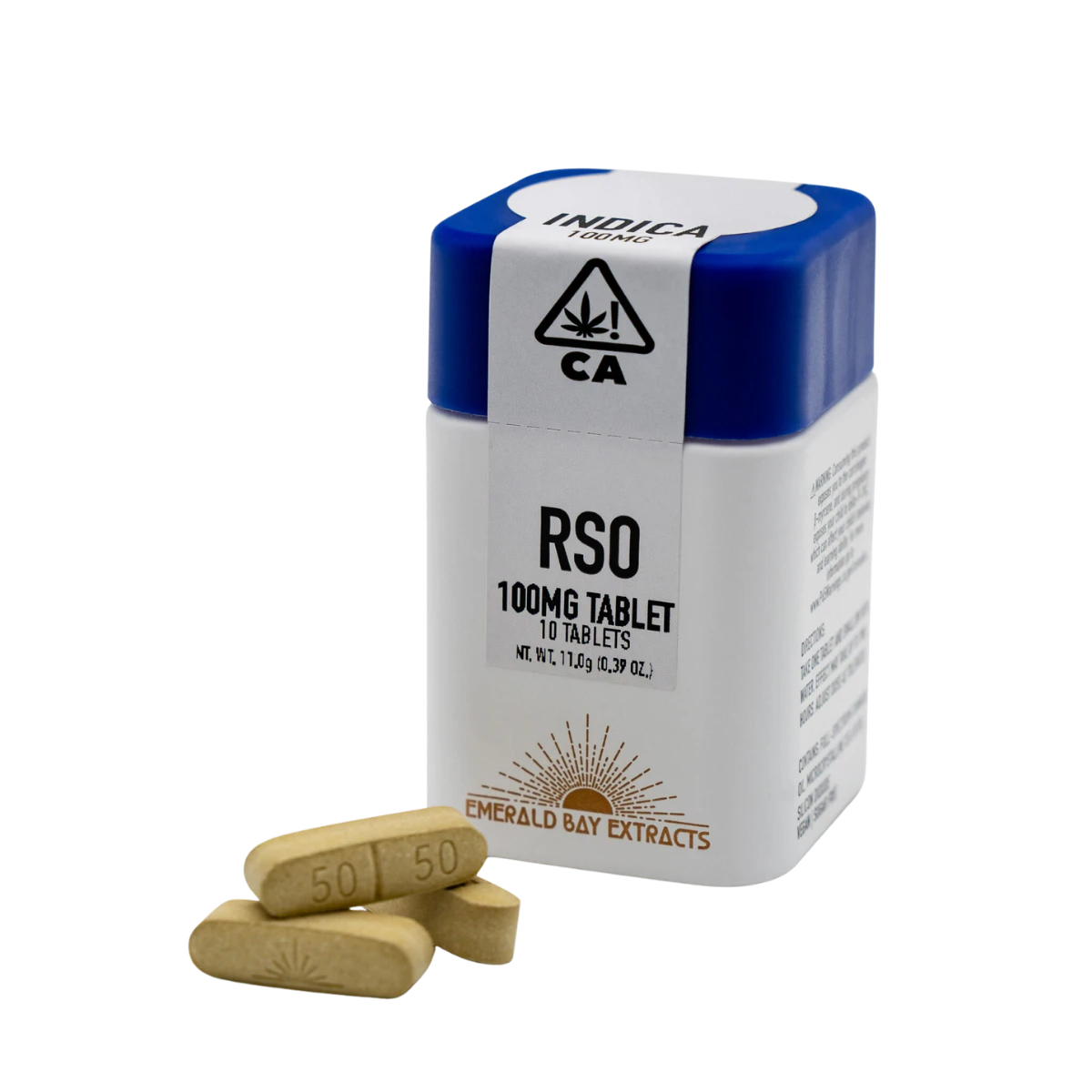 Emerald Bay Extracts - Permanent Marker (I) | 100mg 10pk RSO Tablets | Emerald Bay Extracts Main Image