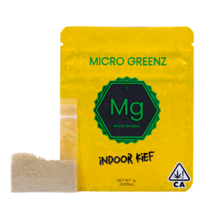 Micro Greenz - Carbon Fiber (H) | 1g Indoor Kief Concentrate | Micro Greenz